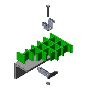 GratEX<sup>®</sup> 25mm Standard Mesh Clip Set 60mm J Clip
