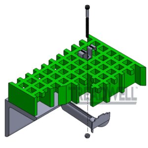 GratEX<sup>®</sup> 30/38mm Mini Mesh Clip Set 50mm J Clip