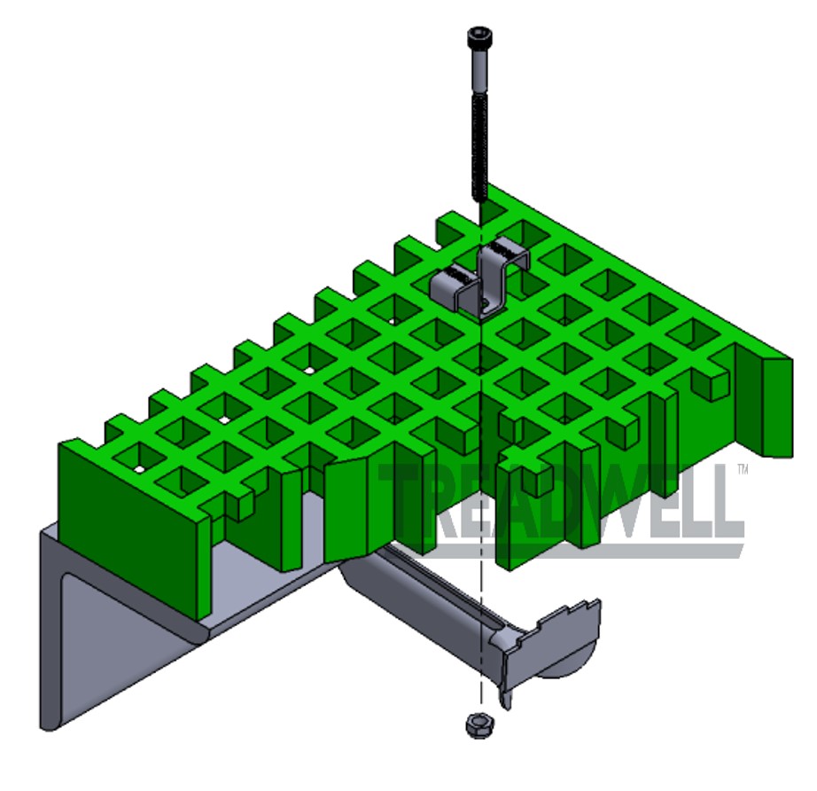 GratEX<sup>®</sup> 30/38mm Mini Mesh Clip Set 60mm J Clip
