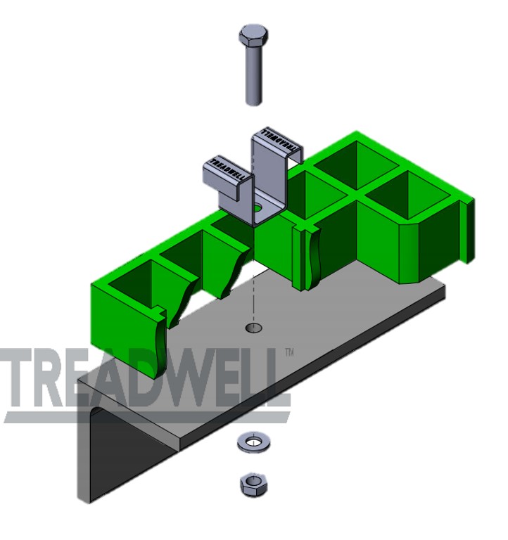 GratEX<sup>®</sup> 15mm Standard Mesh Clip Set with Washer